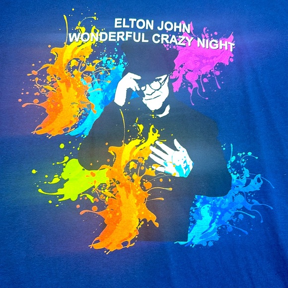 Concert Tour T Shirt - ELTON JOHN - Picture 3 of 4